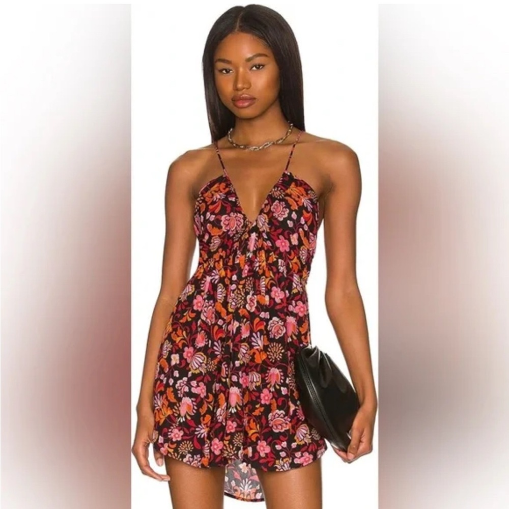 Free People Floral Print Dress